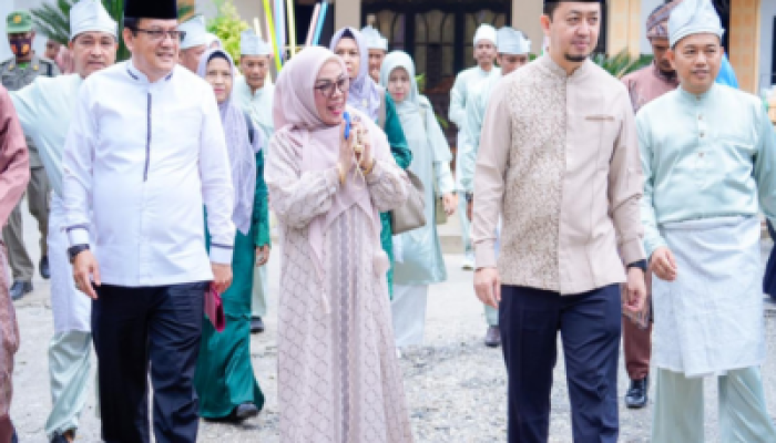 Anak-Anak TPA Alam Panjang Meriahkan Pawai Ta’aruf, Wakil Bupati Kampar Beri Apresiasi