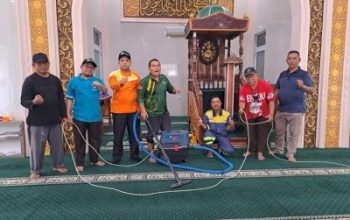 Jelang Ramadan 1447 H, KUA Se-Riau Gerakkan Aksi Bersih Masjid