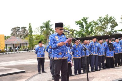 Pimpin Apel Hari Kesadaran Nasional, Bupati Meranti Tekankan Profesionalisme Aparatur