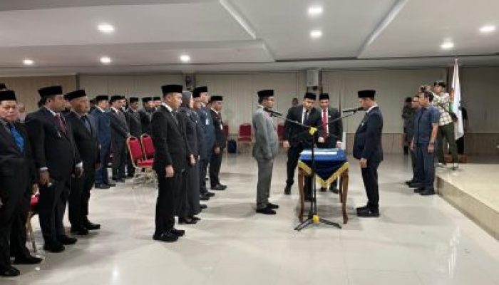 Pelantikan 21 Pejabat, Wako Minta Langsung Tancap Gas Jalankan Program