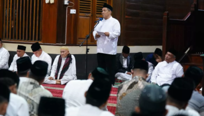 Plt Gubernur Riau Mulai Safari Ramadan 1447 H dari Rokan Hulu