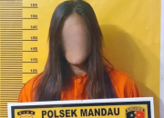 Berbekal Laporan WhatsApp, Polsek Mandau Amankan Perempuan Positif Sabu