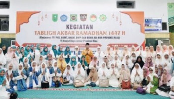 Spirit Ramadan, TP PKK Riau Ajak Perempuan Perkuat Iman dan Kepedulian