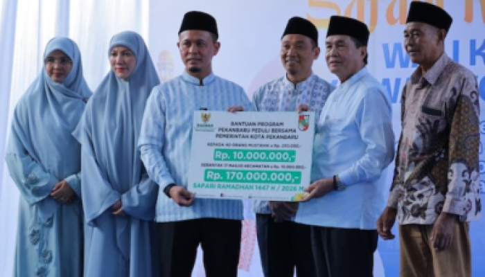 Setahun Memimpin, Wali Kota Pekanbaru Paparkan Capaian Saat Safari Ramadhan