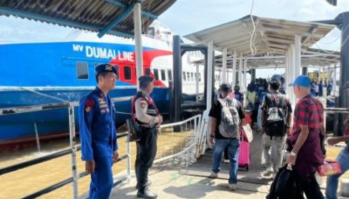 Arus Penumpang Membludak di Selatpanjang, Hampir 40 Ribu Orang Hilir Mudik