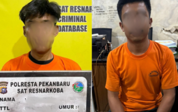 Satresnarkoba Polresta Pekanbaru Ungkap Kasus Narkoba, Dua Orang Diamankan