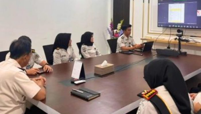 Pembinaan Narapidana Diperkuat, Kanwil Ditjenpas Riau Ikuti Arahan Nasional