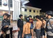 Diduga Palak Sopir Truk, Tiga Pria Diamankan Polisi Dini Hari di Dumai