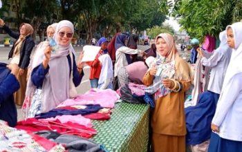 Berbagi di Bulan Ramadan, MTs YPPI Bengkalis Gelar Bazar Pakaian Layak Pakai