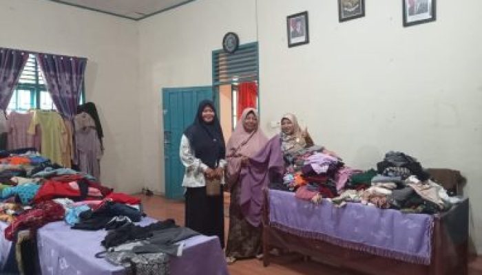 MTs YPPI Bengkalis Buka Donasi Pakaian, Bazar Digelar Ramadhan ke-12
