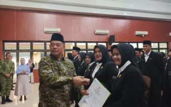 Pemkab Lahat Isi Kekosongan Jabatan, 139 Kepala Sekolah Resmi Ditugaskan