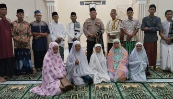 Hari Ke-13 Ramadhan, Polsek Rambang Gelar Subuh Keliling di Sugihwaras Barat