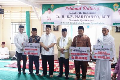 Safari Ramadan di Rohil, SF Hariyanto Salurkan Bantuan untuk Rumah Suluk dan Warga