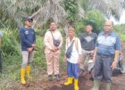 Sengketa Lahan di Area PT Meskom, Jenba dan Kuasa Hukum Lakukan Peninjauan Bersama Polda Riau