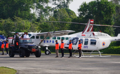 Helikopter Patroli Dikerahkan di Riau, BPBD Tingkatkan Pengawasan Karhutla