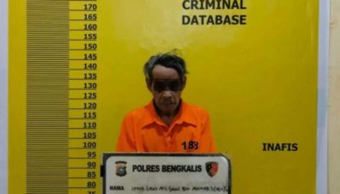 Kasus Pencabulan Anak Terungkap, Polres Bengkalis Amankan Seorang Pria