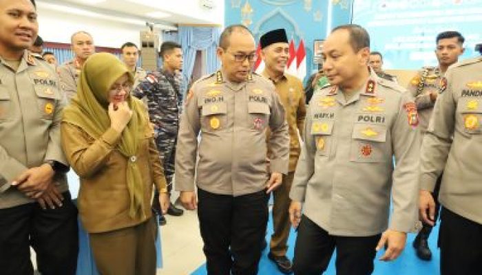 Bupati Siak Hadiri Rakor Operasi Lancang Kuning 2026 di Polda Riau