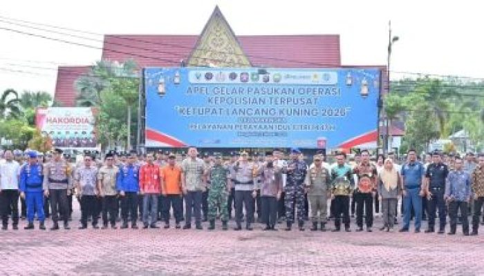 Jelang Lebaran 2026, Kapolres Bengkalis Pastikan Kesiapan Personel Operasi Ketupat