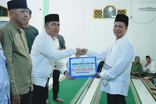 Hadiri Safari Ramadan, Wabup Muklisin Tampung Aspirasi Warga