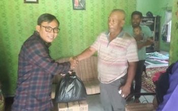 Momentum Ramadan, PPDI Bantan Beri Bantuan kepada Keluarga Almarhum M Rasid