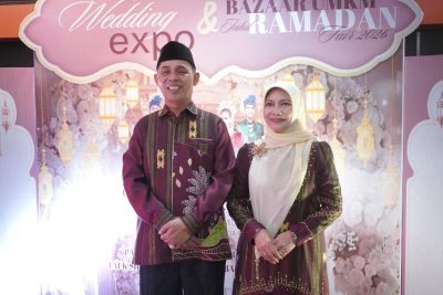 Bupati Inhil Buka Wedding Expo dan Bazar UMKM Ramadan Fair 2026, Dorong Promosi Produk Lokal