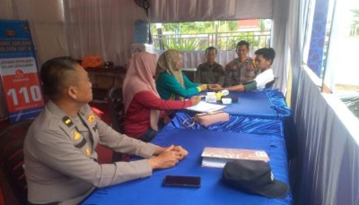 Mudik Lebaran 2026, Pemudik di Tempuling Bisa Cek Kesehatan Gratis di Pos Polisi