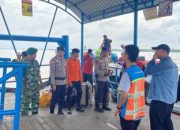 Petugas Gabungan Amankan Kedatangan Lima Kapal Penumpang di Pelindo Tembilahan