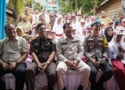 Bupati Kuansing Resmikan Jembatan Merah Putih Presisi di Pucuk Rantau