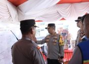 Kapolres Inhil Tinjau Pos Pengamanan Idul Fitri 2026, Tekankan Pelayanan Humanis