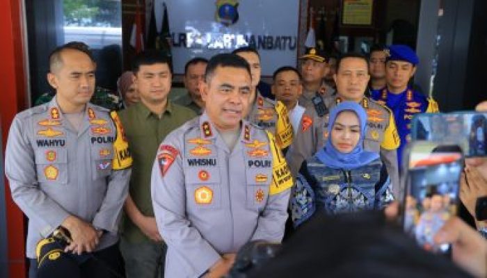 Kapolda Sumut Tinjau Arus Mudik di Labuhanbatu, Pastikan Personel Siaga