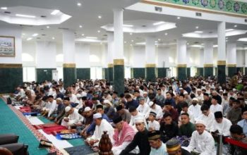 Idulfitri 1447 H, Ribuan Warga Riau Salat Ied di Masjid Raya An-Nur
