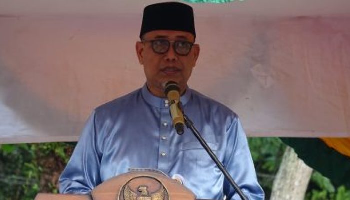 Sholat Idul Fitri 1447 H di Inhil Dihadiri Sekda, Warga Antusias Padati Lapangan Gajah Mada