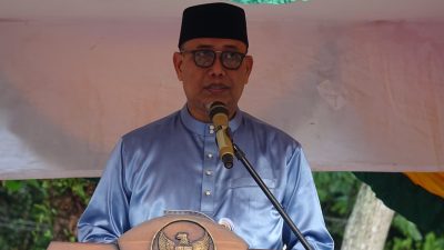 Sholat Idul Fitri 1447 H di Inhil Dihadiri Sekda, Warga Antusias Padati Lapangan Gajah Mada