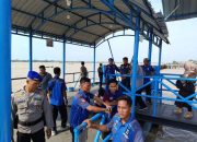 Antisipasi Laka Laut Saat Mudik, Polairud Inhil Gelar Pengawasan di Pelabuhan Tembilahan