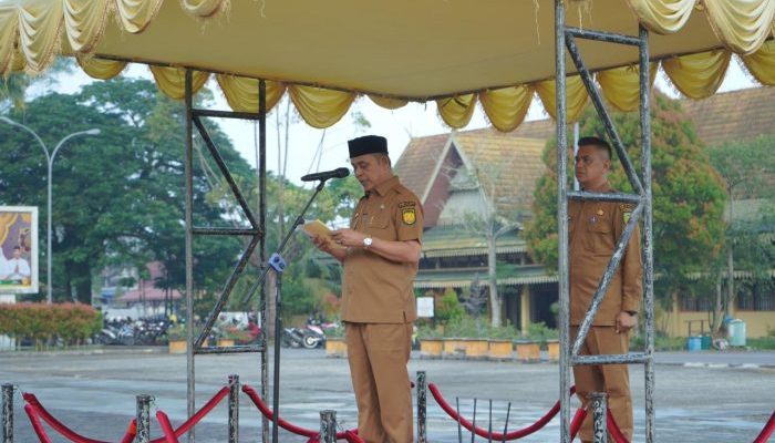 Usai Libur Lebaran, Bupati Herman Tekankan Disiplin dan Pelayanan ASN Inhil