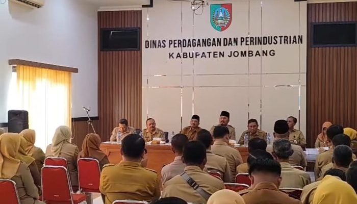 Disdagrin Jombang Gelar Sertijab, Perkuat Soliditas dan Kinerja Organisasi