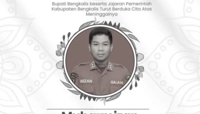 Bupati Bengkalis Berduka, Anggota Manggala Agni Wafat Saat Bertugas