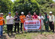 Cegah Karhutla, Polsek Kateman Intensifkan Patroli dan Edukasi Warga