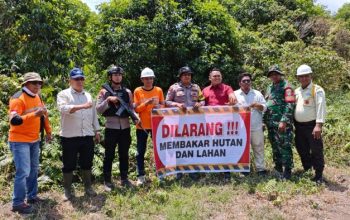 Cegah Karhutla, Polsek Kateman Intensifkan Patroli dan Edukasi Warga