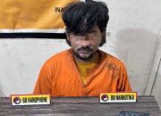 Satresnarkoba Polres Inhil Tangkap Pengedar, Amankan 25,79 Gram Sabu