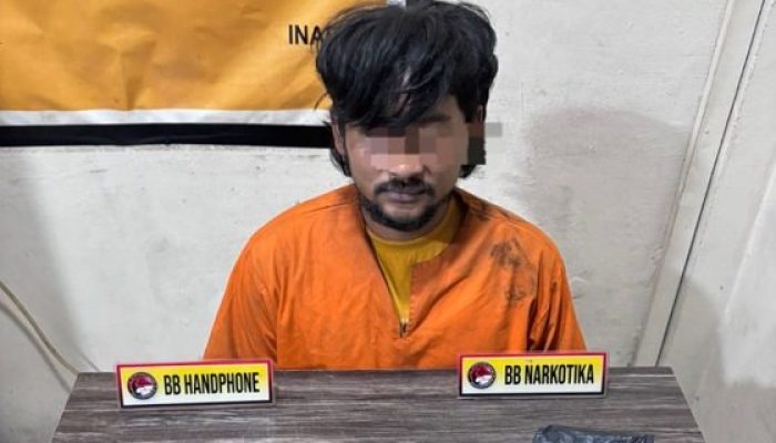 Satresnarkoba Polres Inhil Tangkap Pengedar, Amankan 25,79 Gram Sabu