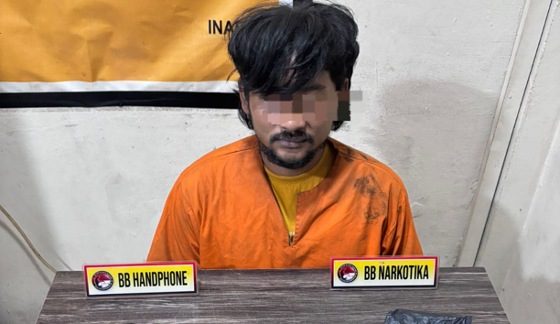 Satresnarkoba Polres Inhil Tangkap Pengedar, Amankan 25,79 Gram Sabu