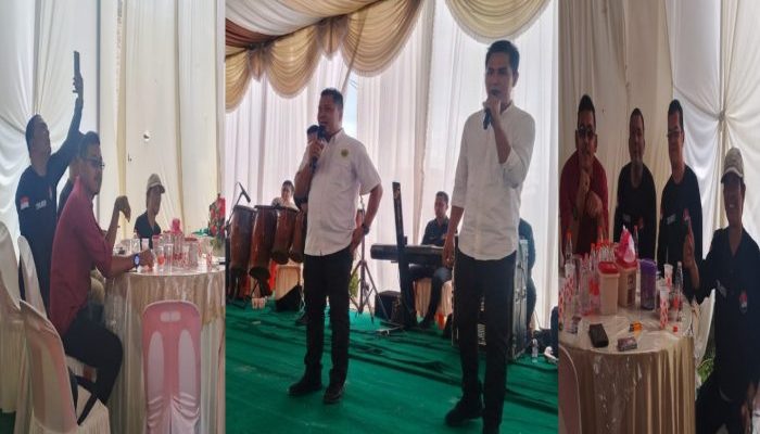 Kasat Narkoba Labuhanbatu Hadiri Resepsi Putri Mitra, Tunjukkan Sisi Humanis Polri