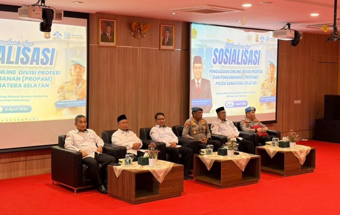 Permudah Laporan Masyarakat, Propam Polda Sumsel Gandeng UIN Raden Fatah