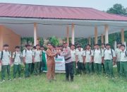 Green Policing di Inhil, Polisi dan Siswa Tanam Pohon Bersama