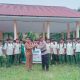 Green Policing di Inhil, Polisi dan Siswa Tanam Pohon Bersama