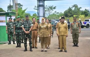 Bupati Musi Rawas Sambut Kunjungan Danrem 044/Gapo, Perkuat Sinergi TNI dan Pemda