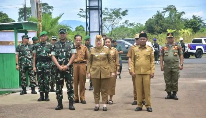Bupati Musi Rawas Sambut Kunjungan Danrem 044/Gapo, Perkuat Sinergi TNI dan Pemda