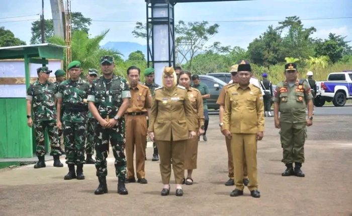 Bupati Musi Rawas Sambut Kunjungan Danrem 044/Gapo, Perkuat Sinergi TNI dan Pemda