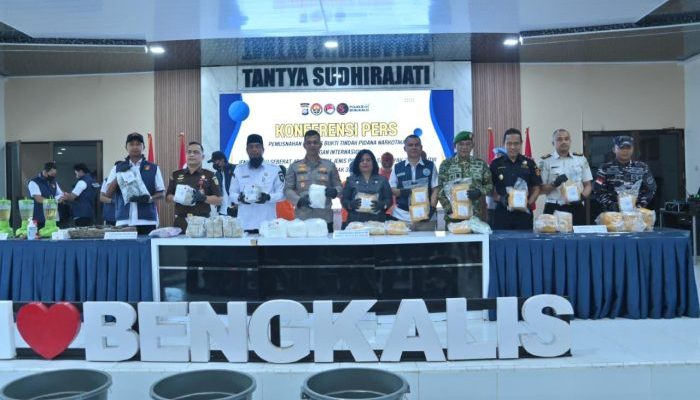 Pemusnahan Narkotika di Bengkalis, Bukti Komitmen Berantas Peredaran Gelap